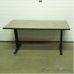 KI Synthesis 60 x 30 Modular Rolling Board Room Training Table